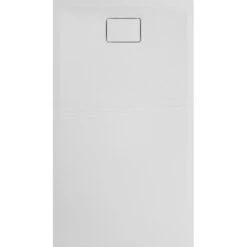 Allibert Douchebak Terreno 140x80cm Kwartz Wit