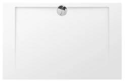 Allibert Slim Douchebak 140x90 Cm Polybeton Wit