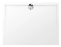 Allibert Slim Douchebak 120x90 Cm Polybeton Wit