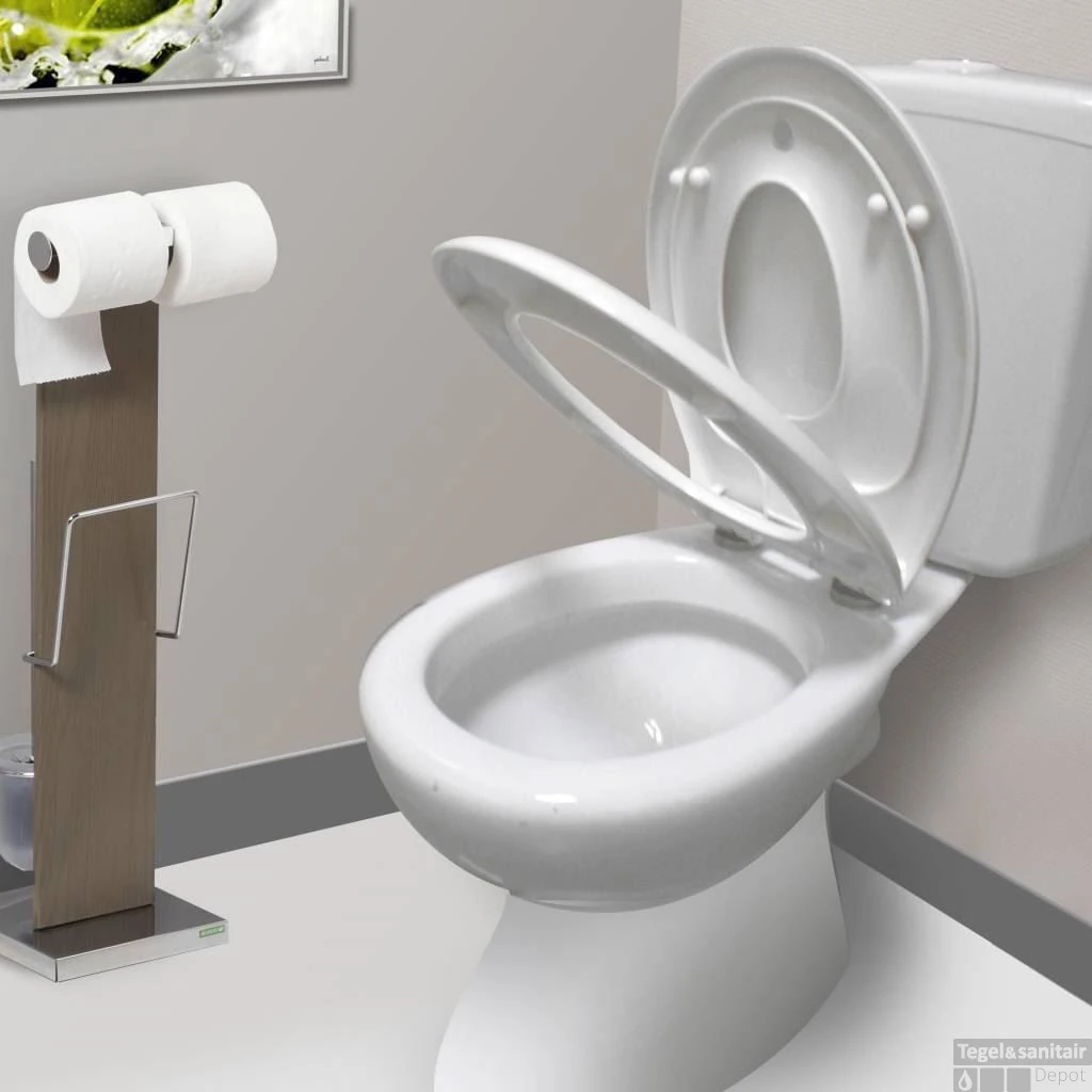 Wc-Zitting Allibert Kids Wit Soft-Close - Afbeelding 2