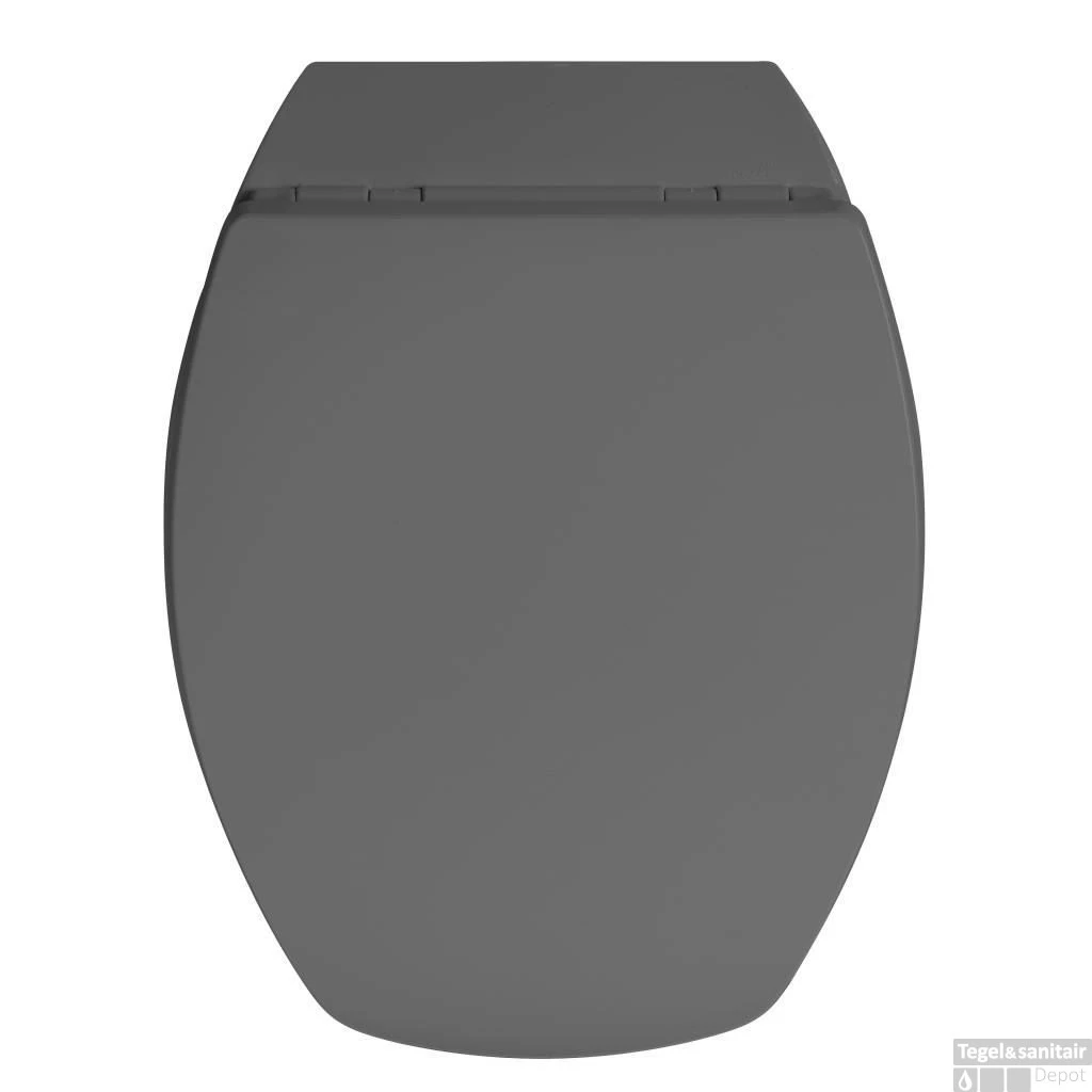Wc-Zitting Allibert Baccara² Antraciet Grijs - Afbeelding 2