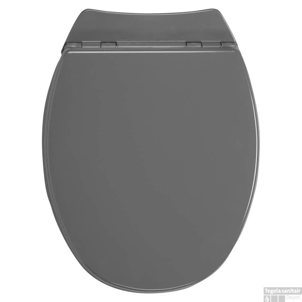 Wc-Zitting Allibert Serenity² Antraciet Grijs Soft-Close - Afbeelding 2