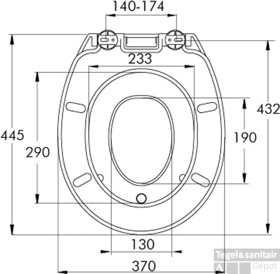 Wc-Zitting Allibert Kids Wit Soft-Close - Afbeelding 6