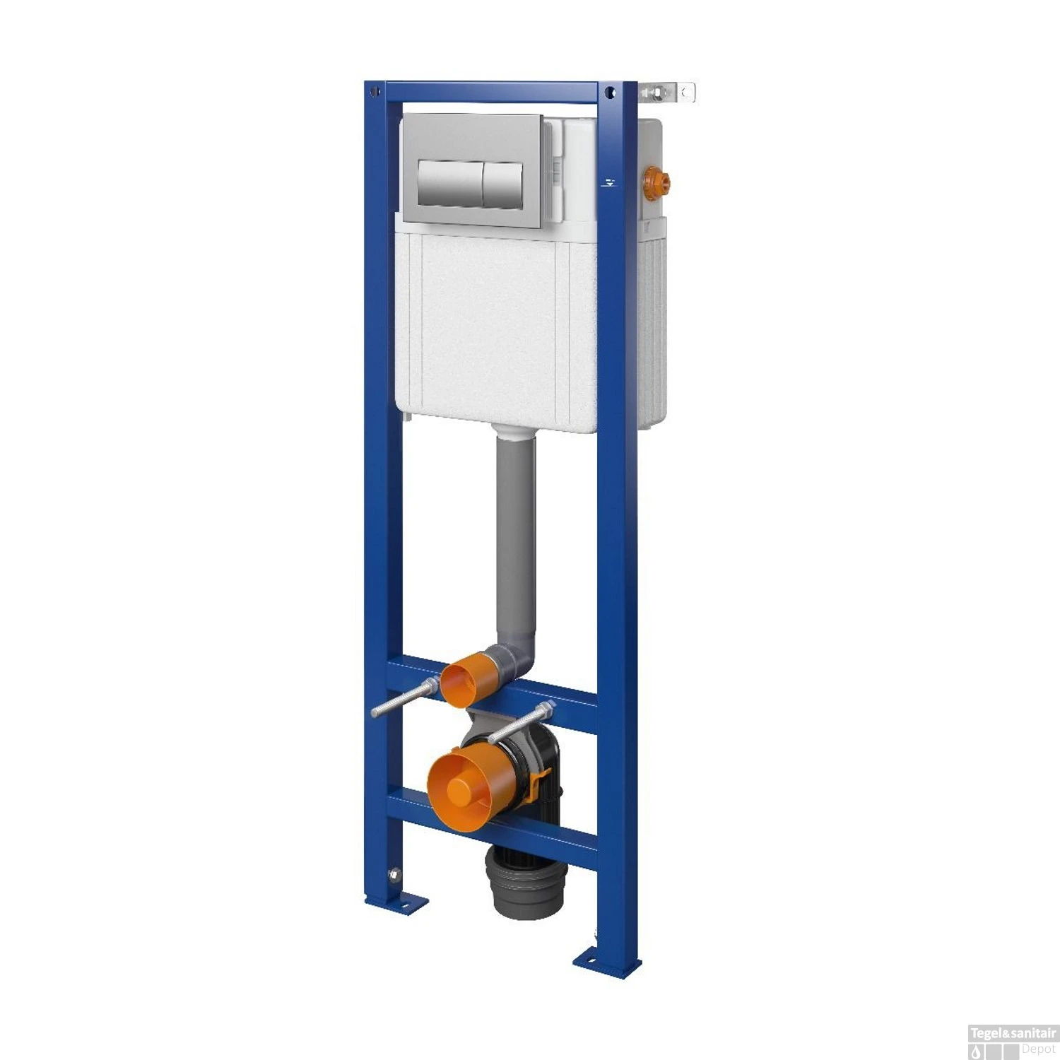 Steunframe Inbouwreservoir Allibert Blok