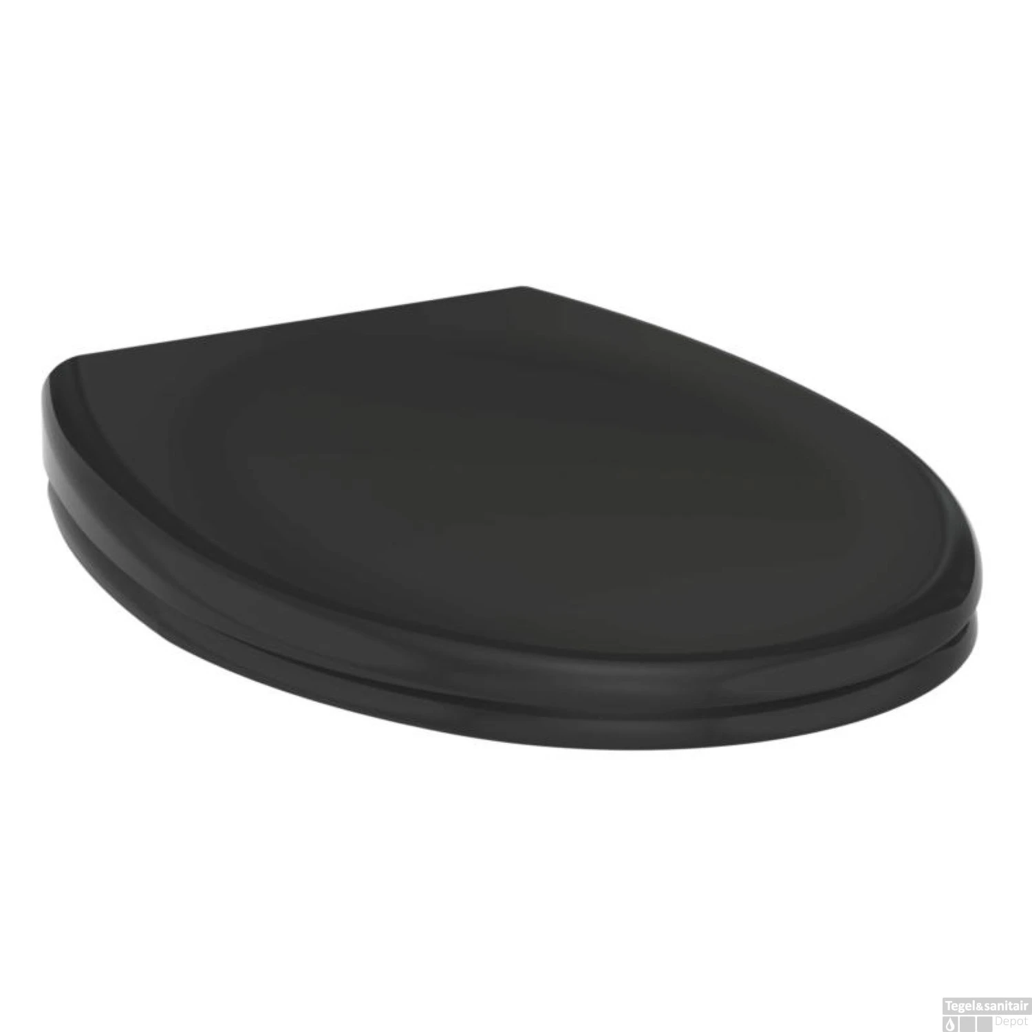 Allibert Toiletzitting Boreo Zwart - Afbeelding 2