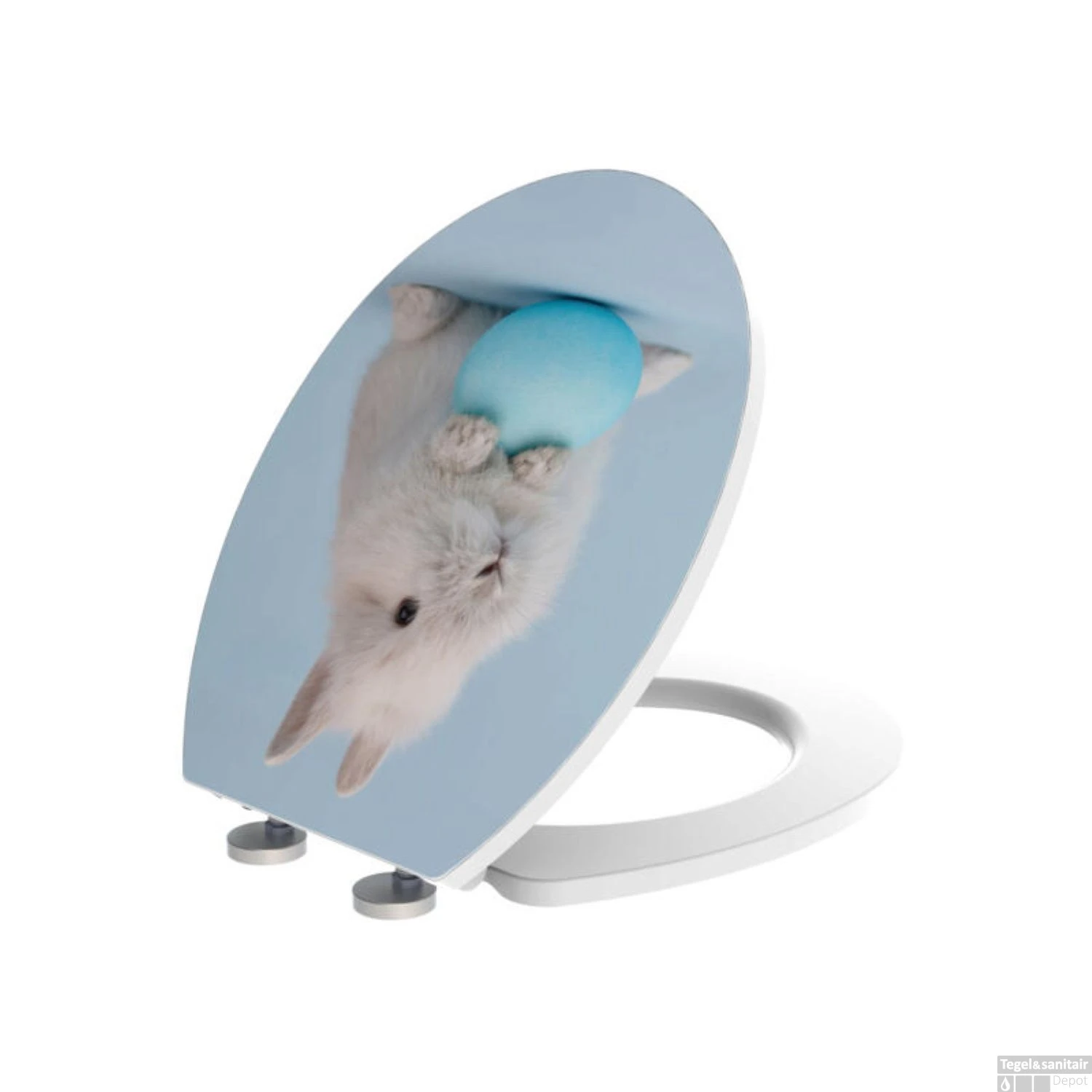 Allibert Toiletzitting Bunny Decor - Afbeelding 2