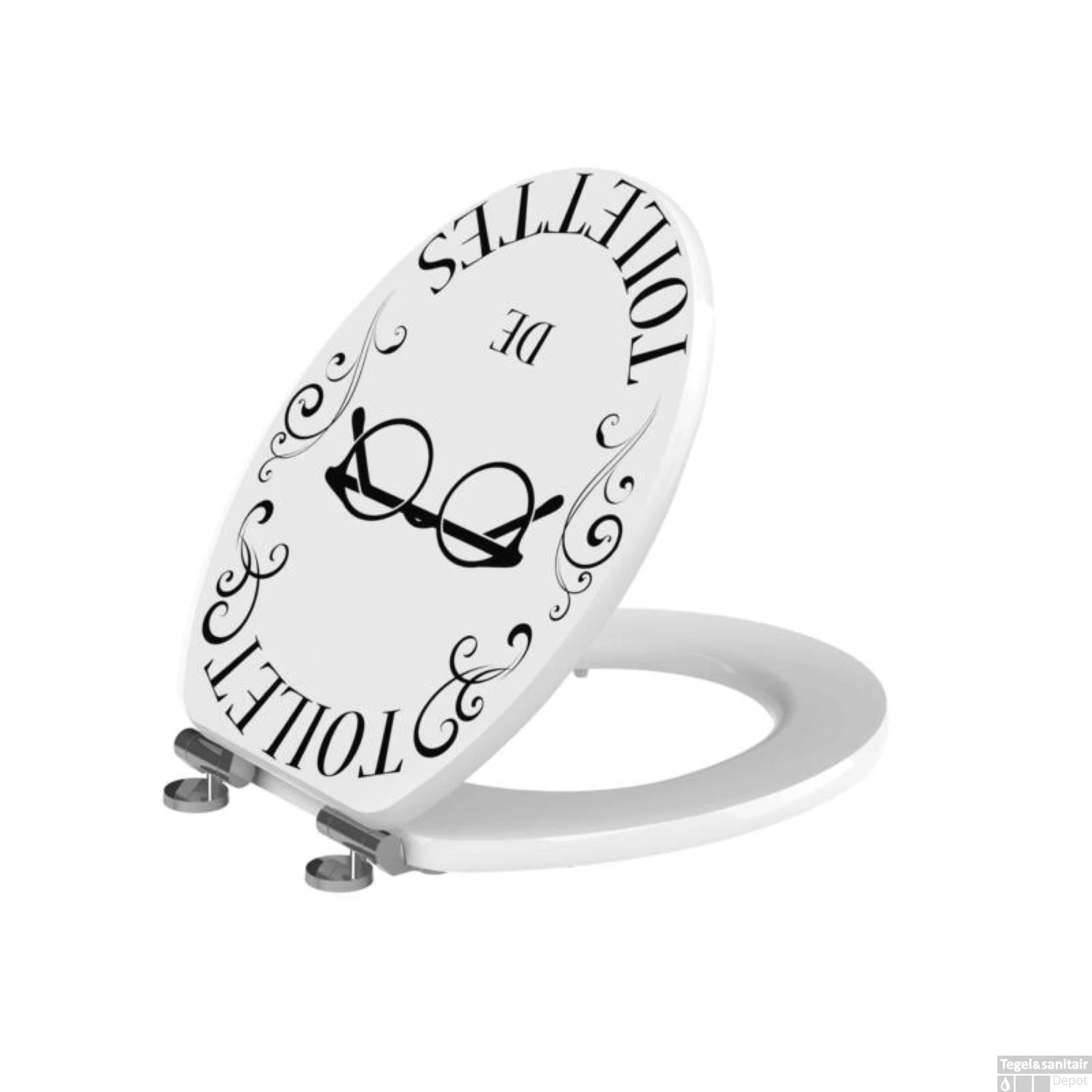 Allibert Toiletzitting Luno Bril Decor - Afbeelding 3