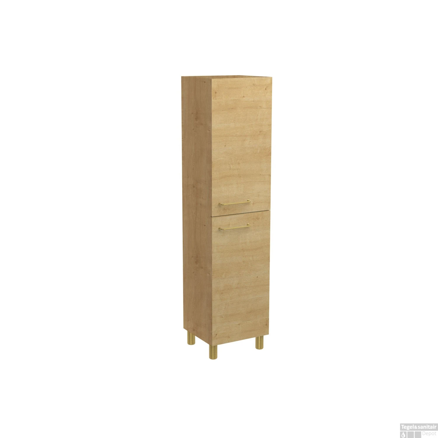 Badmeubelkast Allibert Kobo 40 Cm Chene Arlington