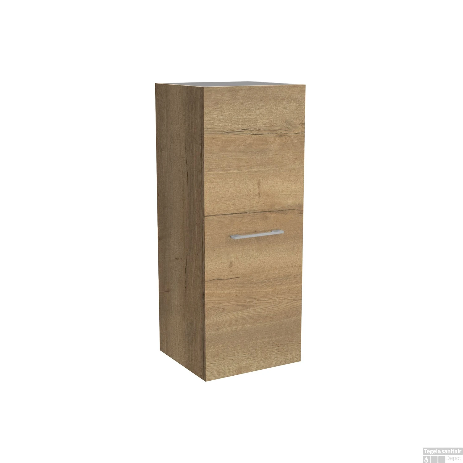 Badmeubelkast Allibert Nano 40 Cm Halve Badmeubelkast Chene Halifax