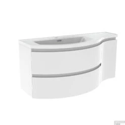 Badmeubelset Allibert Verso 110 Cm Mat Wit