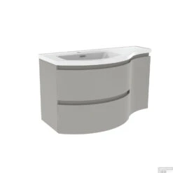 Badmeubelset Allibert Verso 90 Cm Mat Grijs