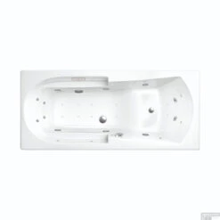 Whirlpoolbad Allibert Moovance Intensia 180x80x53 Cm Incl Badpoten Wit