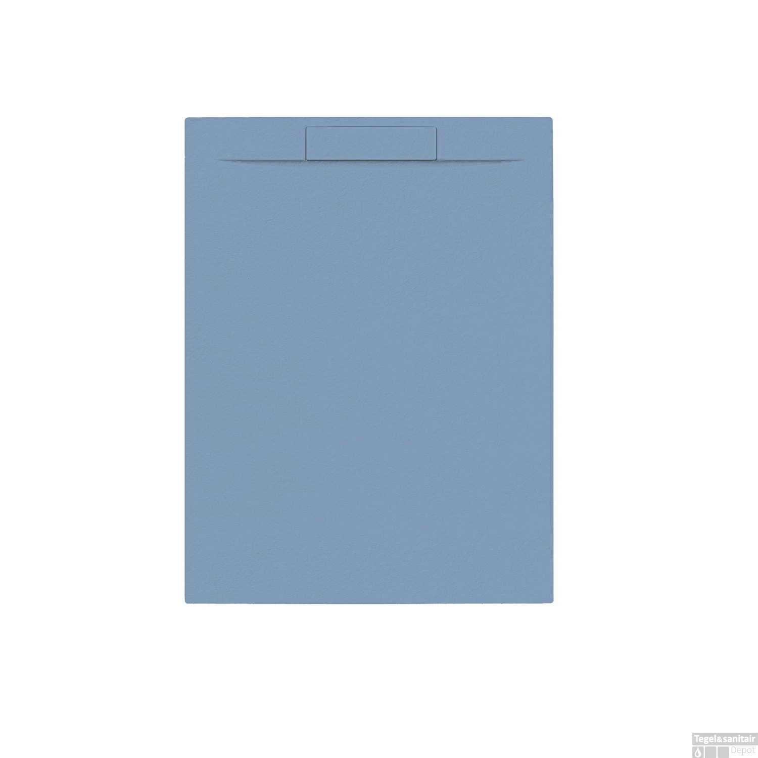 Douchebak + Sifon Allibert Rectangle 120x90 Cm Mat Blauw Balt