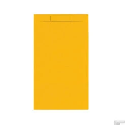 Douchebak + Sifon Allibert Rectangle 140x80 Cm Okergeel