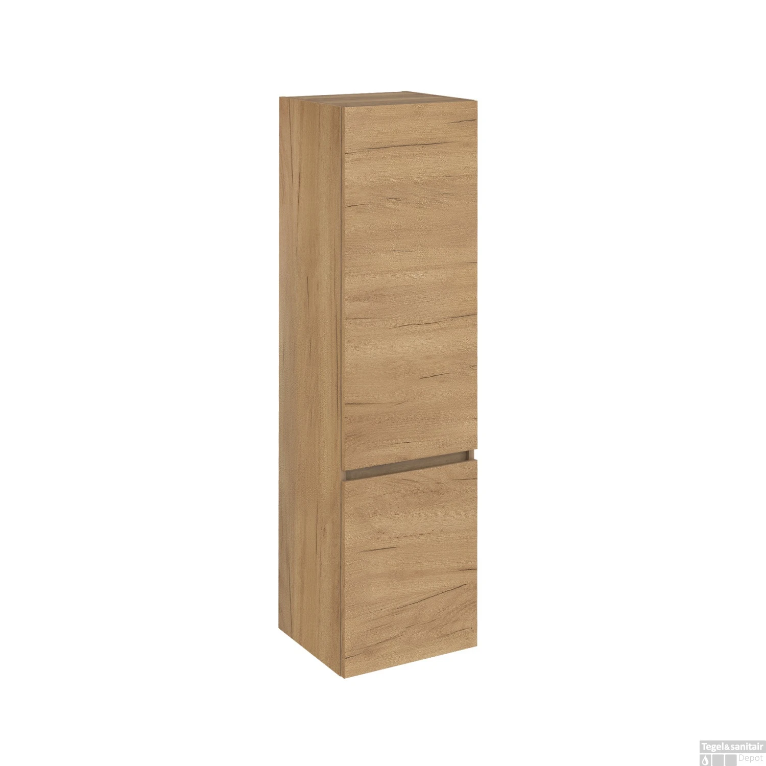 Kolomkast Allibert Lunik 40x156x35 Cm Eik Halifax Natuur