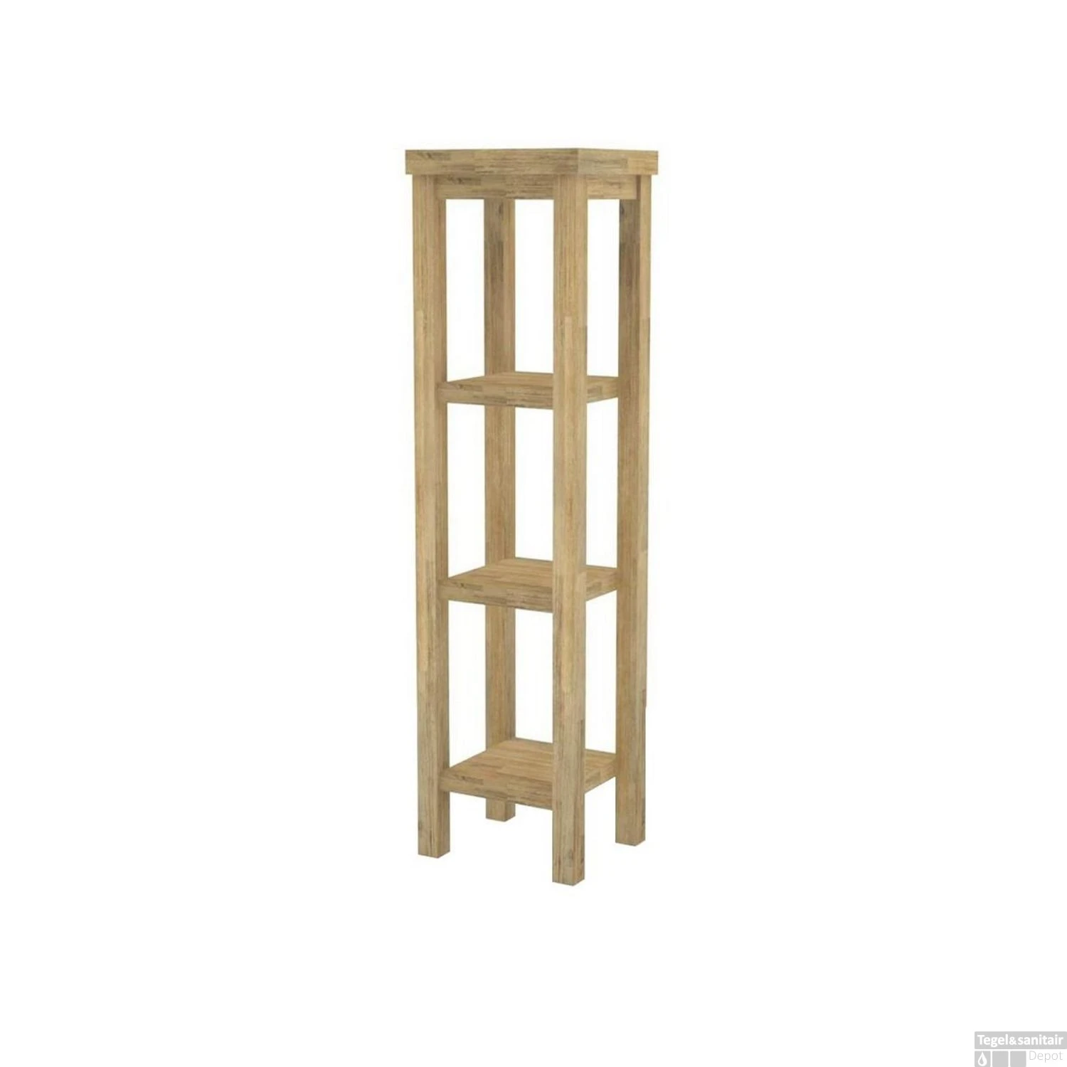 Kolomkast Staand Allibert Prisca 40 Cm Acacia