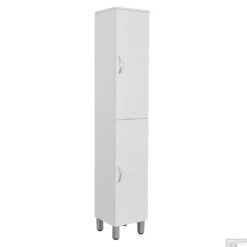 Kolomkast Staand Allibert Solita 172x30x30 Cm Mat Wit