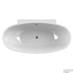 Vrijstaand Bad Allibert Monobloc Agata 165x80 Cm