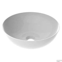 Opbouwwaskom Allibert Borea 40x14x40 Cm Glanzend Wit