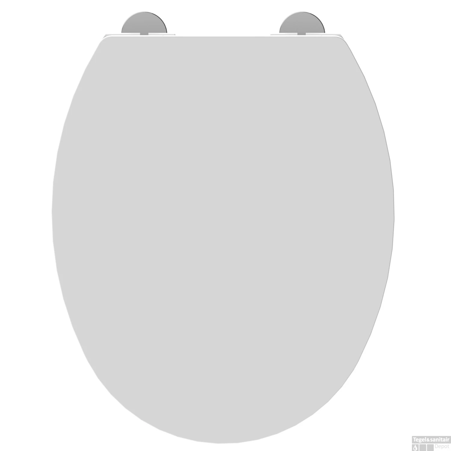 Toiletzitting Allibert Clipeo 37,2x5x46,7 Cm Soft Close Wit - Afbeelding 4