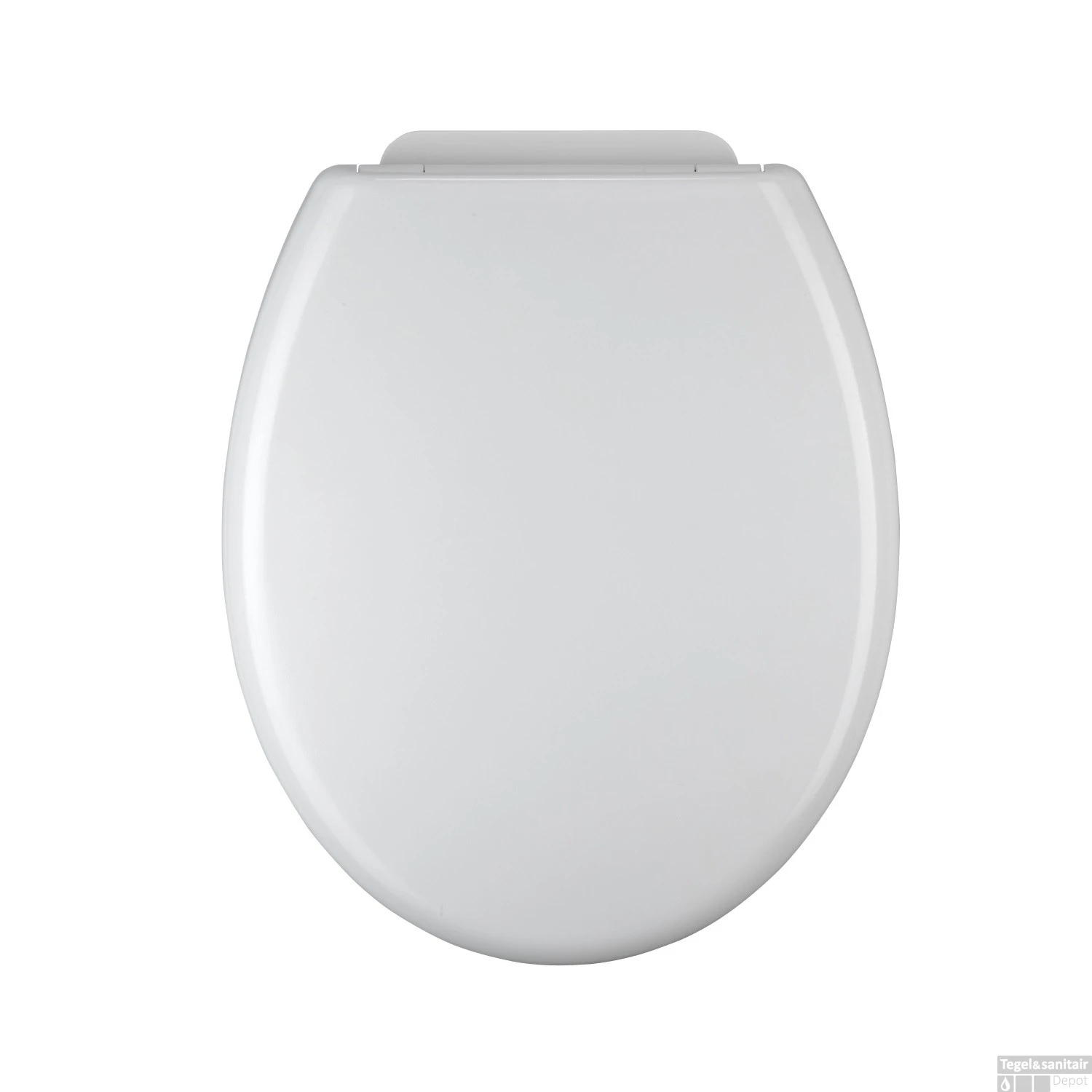 Toiletzitting Allibert Stability Afklikbaar 38x5x45,5 Cm Soft-Close Kunststof Wit