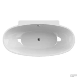 Vrijstaand Ligbad Allibert Asara 165x80x58 Cm Ovaal Wit