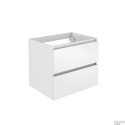 Wastafelonderbouw Allibert Lunik 60x55x46 Cm Glans Wit