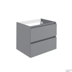 Wastafelonderbouw Allibert Lunik 60x55x46 Cm Mat Grijs Onyx